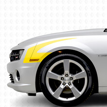 Hakenstil Streifen Seiten Vinyl Aufkleber Sticker für Chevrolet Camaro 2010-2015_5