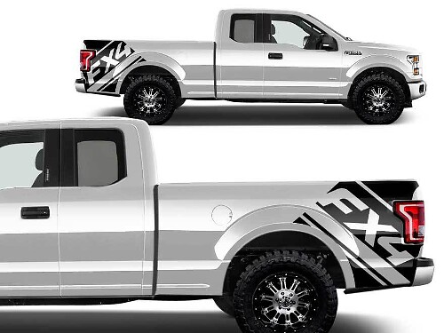 Ford F-150 BedFX4 Graphic Decals Aufkleber passend für Modelle 2015–2017