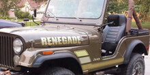 1976–1984 Jeep Renegade CJ5 CJ7 Aufkleber, Grafiken
 3