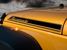 Jeep Renegade Hood Side Stripes Graphics Decals Kit CJ, TJ, YJ Aufkleber 2