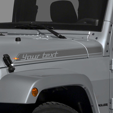 Beschriftungsstreifen Seitenhaube Vinyl-Aufkleber Decal für Jeep Renegade_2