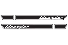 Wrangler Retro Motorhauben-Aufkleber-Kit für Jeep Wrangler JK (2007-2018) 2