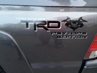 Toyota Racing Development TRD PSY-OPS 4X4 Bettseiten-Grafikaufkleber