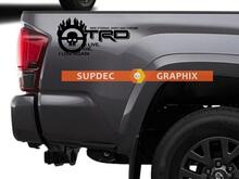 Toyota Racing Development TRD Mad MAX Edition 4X4 Bettseite Grafikaufkleber Aufkleber 2 2