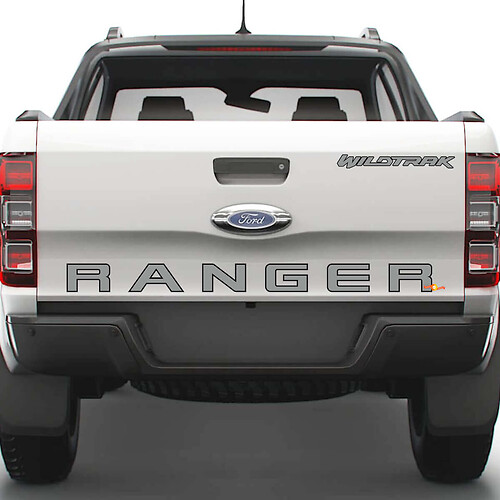 Heckschwanzklammern Aufkleber für Ford Ranger Wildtrak

