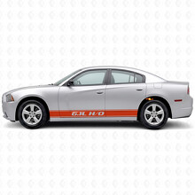 6,1L H\O Umriss-Streifen Seiten-Vinylaufkleber für Dodge Charger 2006-2010_4