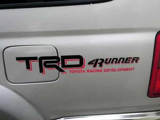Toyota Racing Development TRD 4Runner Bettseiten-Grafikaufkleber