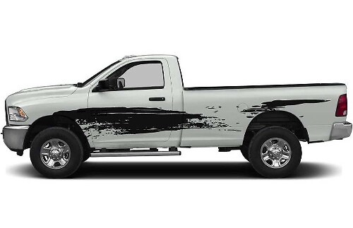 Schmutzfänger Seiten-Vinylaufkleber für Toyota Tundra