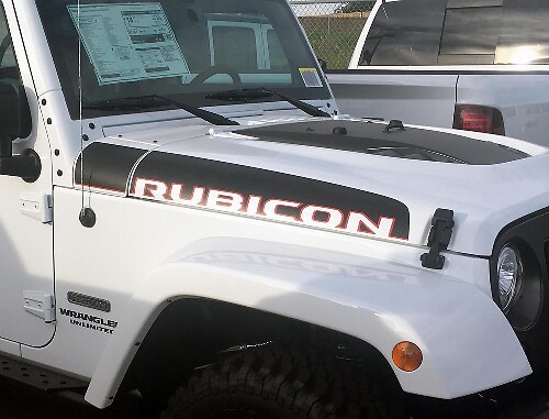 2 Jeep WRANGLER JK UNLIMITED RUBICON RECON Aufkleber Aufkleber
