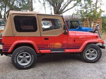 Jeep Wrangler Islander Grafik-Set CJ YJ TJ LJ TK Aufkleber Aufkleber Streifen
 2
