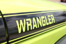 2 Jeep Wrangler Motorhauben-Vinyl-Aufkleber-Set Aufkleber – links und rechts 3