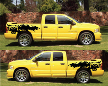 Dodge Ram Splash Grunge Totenkopf Logo Vinyl Aufkleber Aufkleber Grafik 2