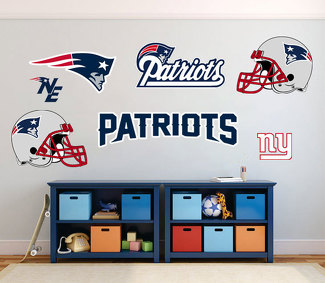 New England Patriots National Football League (NFL) Fanwand, Fahrzeug, Notizbuch usw. Aufkleber