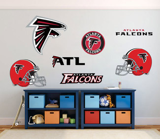 Atlanta Falcons National Football League (NFL) Fan-Wand-Fahrzeug-Notizbuch usw. Aufkleber
