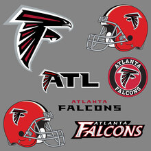 Atlanta Falcons National Football League (NFL) Fan-Wand-Fahrzeug-Notizbuch usw. Aufkleber 2