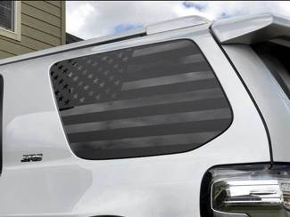 Toyota 4Runner American Flag Seitenviertel Fenster Aufkleber Für 2010 - 2017 5. Gen.