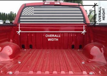 Custom American Flag HECKSCHEIBE LKW SUV Aufkleber Aufkleber 3