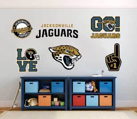 Die Jacksonville Jaguars American Football Team National Football League (NFL) Fan Wand Fahrzeug Notizbuch usw. Aufkleber Aufkleber