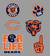 Chicago Bears Professional American Football Team National Football League (NFL) Fanwand, Fahrzeug, Notizbuch usw. Aufkleber 2