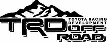 2 TRD Toyota Tacoma Tundra Aufkleber Vinyl Aufkleber Offroad-Grafiken 4x4 3