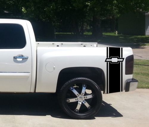 Chevy-Logo Heckseiten-Streifen Vinyl-Aufkleber für Chevrolet Trucks