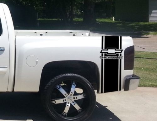 Chevrolet Logo Konturstreifen Seitenwand Vinyl-Aufkleber für Chevrolet Colorado