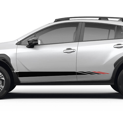 Strobe Türseitige Streifen Vinyl-Aufkleber Kit für Subaru Crosstrek