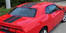 2008–2014 Dodge Challenger Rally Racing T-Motorhaubenstreifen und Kotflügel-R/T-Aufkleber
 2