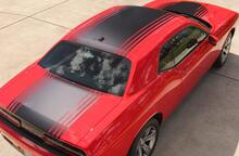 2015 2016 2017 Dodge Challenger Rally Strobe Motorhaube Dachkoffer Streifen 2