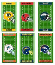 American-Football-Teams National Football League (NFL) Field Cornhole Brettspiel Aufkleber Decal VINYL-FOLIEN mit LAMINIERTEM Schutz 2