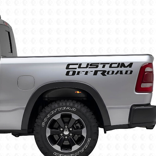 Offroad individuelles Seitenteil-Vinylaufkleber-Set für Dodge Ram