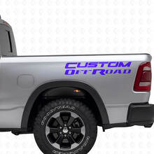 Offroad individuelles Seitenteil-Vinylaufkleber-Set für Dodge Ram_2