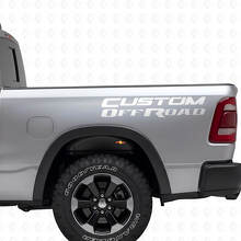 Offroad individuelles Seitenteil-Vinylaufkleber-Set für Dodge Ram_5