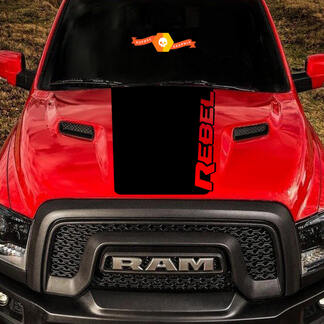 2015–2017 Dodge Ram Rebel Logo Hood Truck Vinyl Aufkleber Grafik