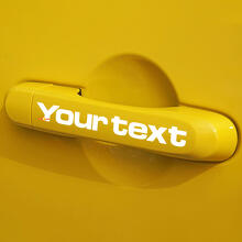 Vinyl-Griff Türaufkleber Sticker Grafik für Jeep Renegade 2