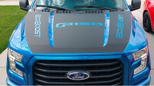 2017 New Ford F-150 Hood Blackout W/ Ecoboost Vinyl Graphics Sticker Decal Stripes 15-17Vehicle Parts & Accessories, Car Tuning & Styling, Body & Exterior Styling!
