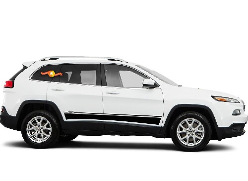 2014–2017 Jeep Cherokee Brave Vinyl-Grafikkit