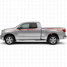 TRD Scharfe Streifen Seiten Vinyl-Aufkleber-Set für Toyota Tundra 2007-2013_4