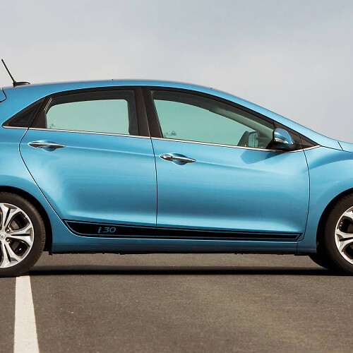 Seitenstreifen-Aufkleber-Set für Hyundai i30
