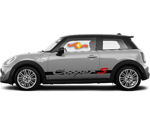Cooper S Seitenstreifen Vinyl-Aufkleber Set Für MINI 2001-2016