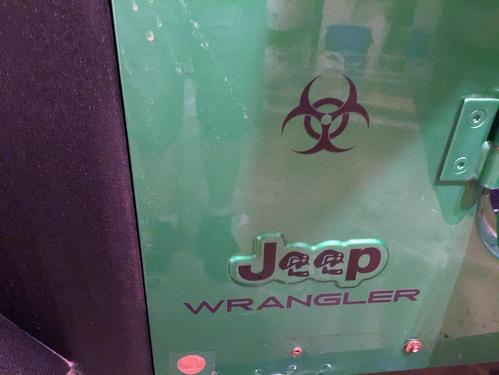 Jeep Rubicon Wrangler Zombie Outbreak Response Team Wrangler Aufkleber