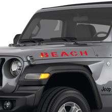 Hauben-Seiten-Beach-Aufkleber Aufkleber für Jeep Wrangler 3