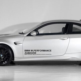 Bmw M Performance Motorsport-Aufkleber

