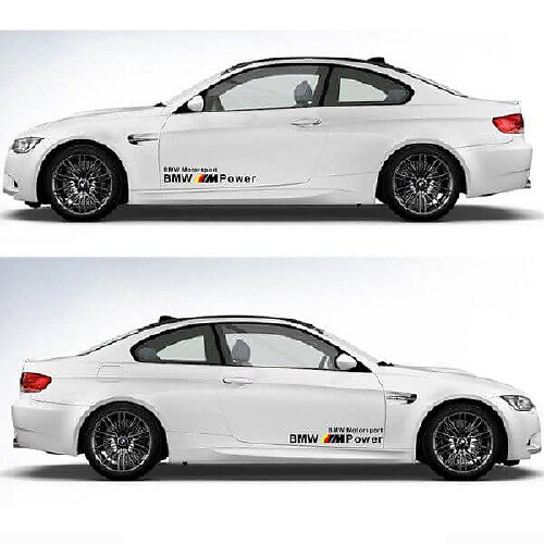 Bmw M Power Motorsport-Aufkleber
