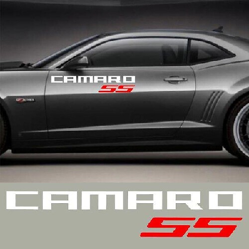 SS Logo Seiten Vinyl Aufkleber für Chevrolet Camaro