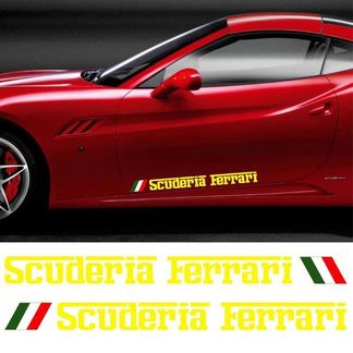 Ferrari Scuderia Motor Sports Decal Aufkleber