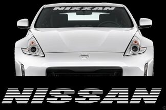 Nissan 91,4 cm Frontscheiben-Banner-Aufkleber, passend für alle Toyota Trucks, Autos, SUVs