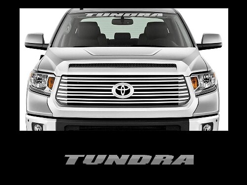 Frontscheiben-Banner Vinyl-Aufkleber für Toyota Tundra