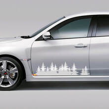 Forest Seitenfenster Vinyl Aufkleber Set für Subaru WRX STI und Forester_2