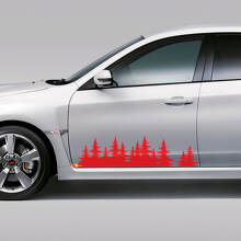 Forest Seitenfenster Vinyl Aufkleber Set für Subaru WRX STI und Forester_3
